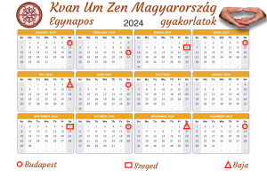Egynapos elvonulás időpontok 2024