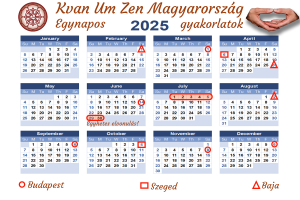 Egynapos elvonulás időpontok 2025